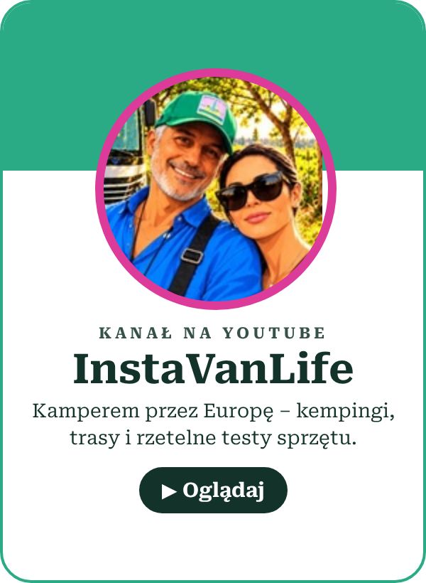 InstaVanLife – kanał o podróżach kamperem na YouTube